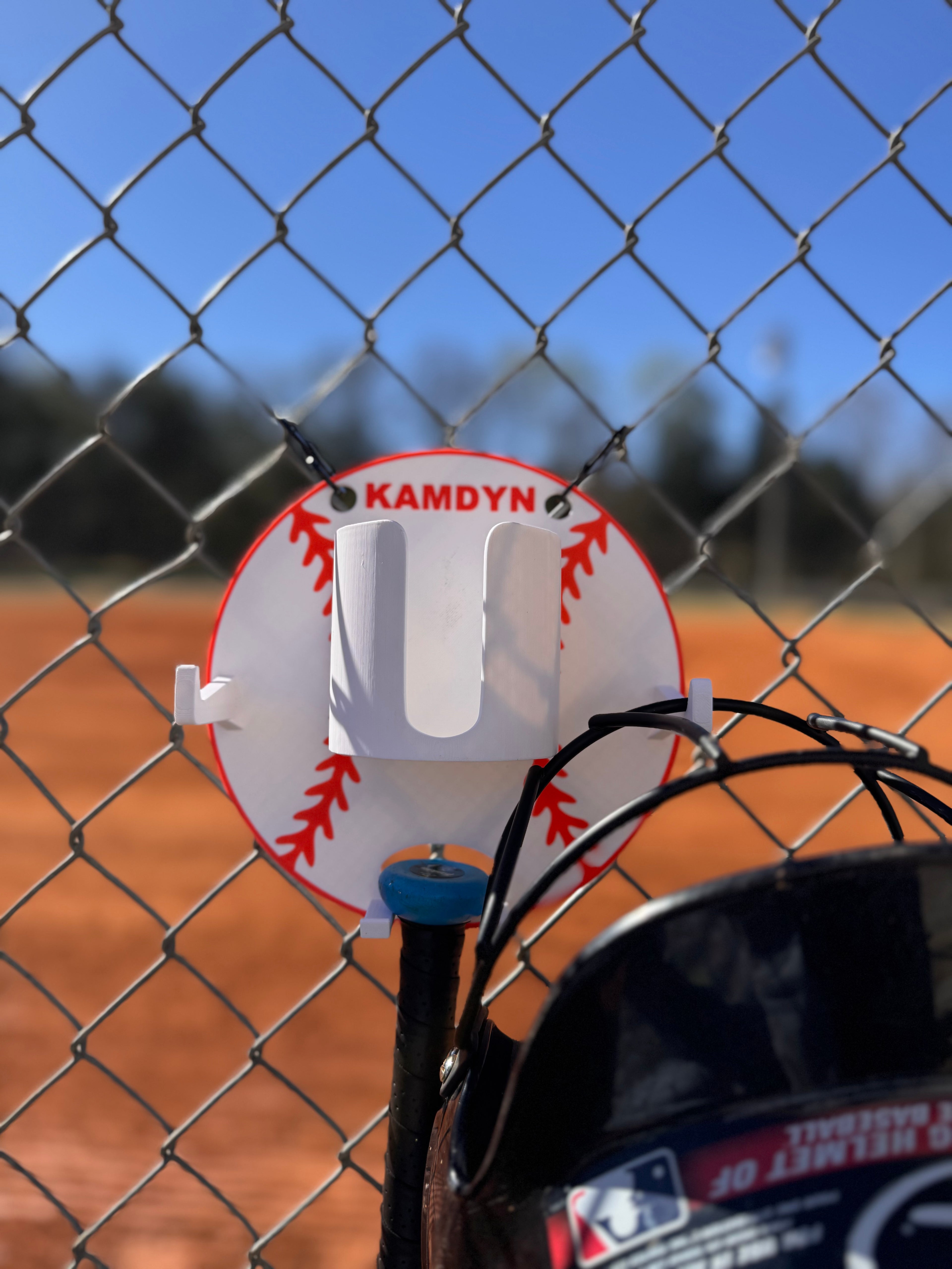Ball Dugout Holder - Clips Included