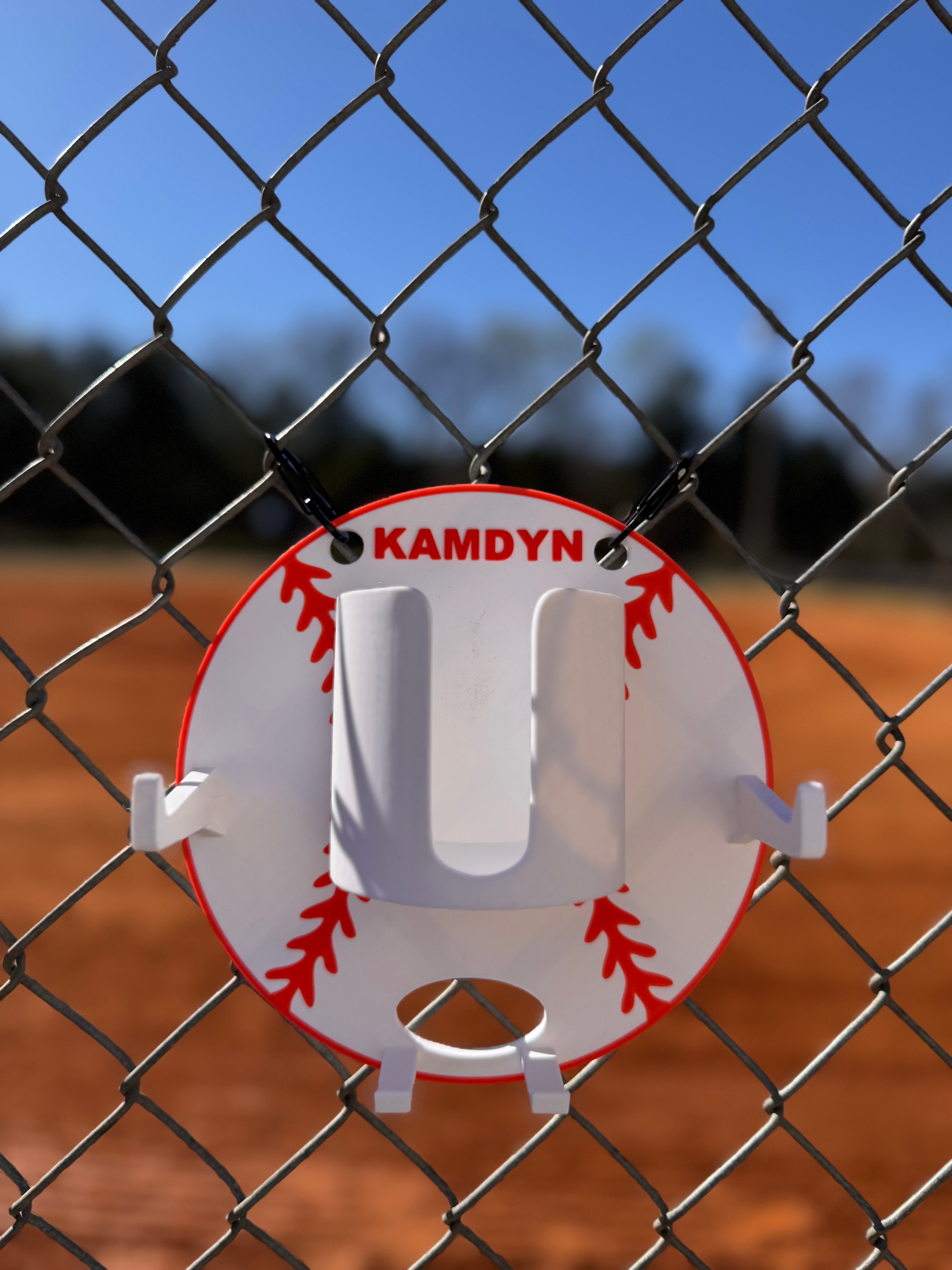 Ball Dugout Holder - Clips Included